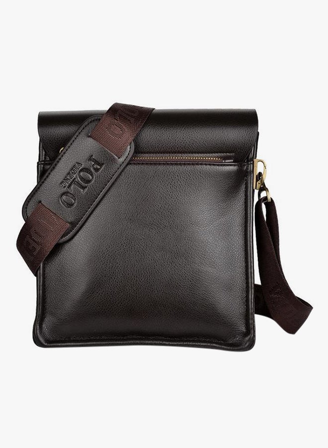 VIDENG POLO Exclusive Crossbody Bag Brown - Image 2