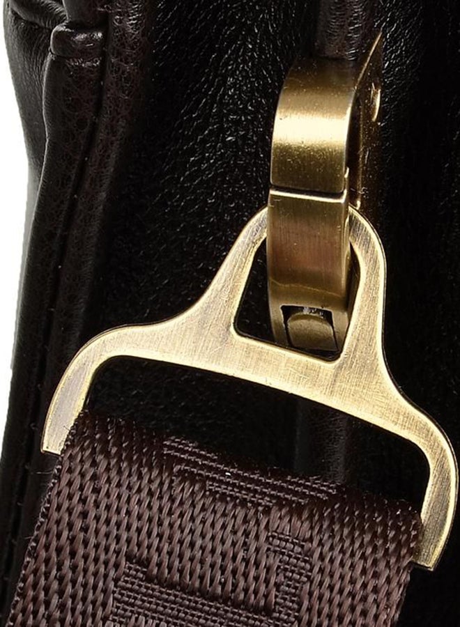 VIDENG POLO Exclusive Crossbody Bag Brown - Image 3