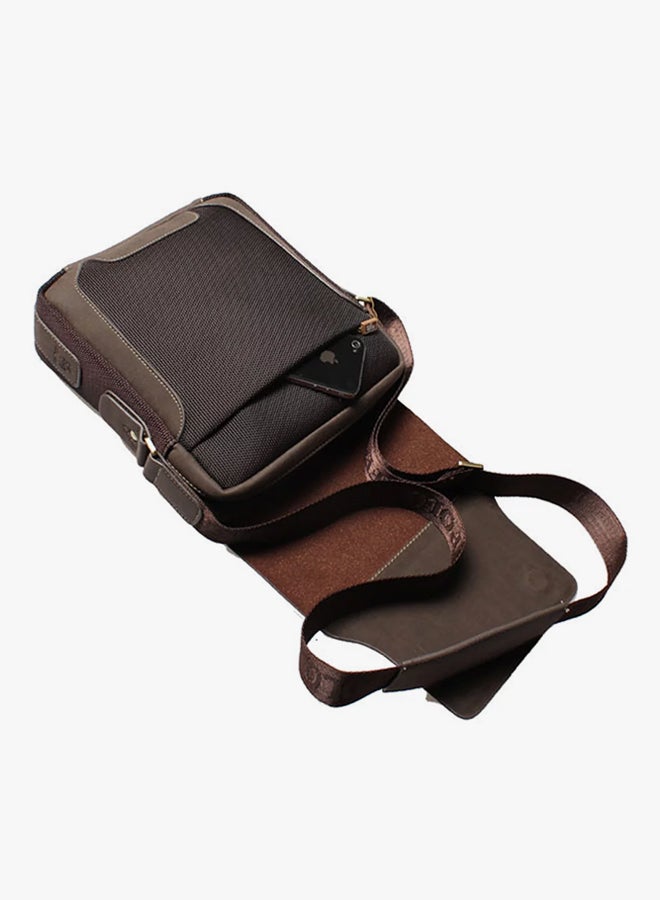 VIDENG POLO Exclusive Crossbody Bag Brown  - Image 3