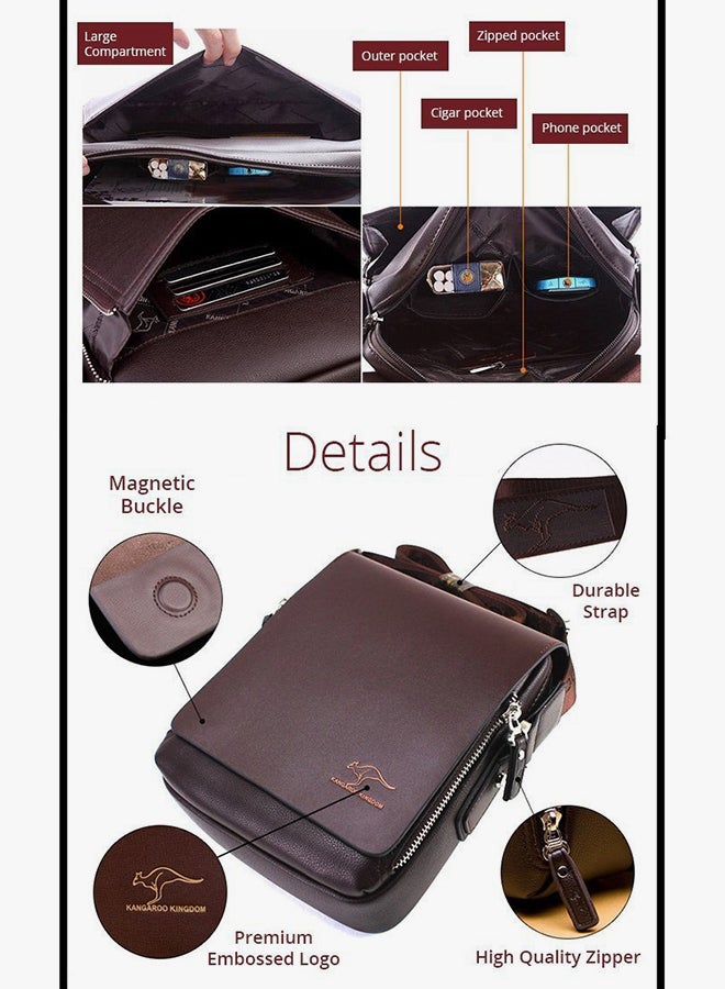 KANGAROO KINGDOM - Exclusive Crossbody Bag Brown - Image 1