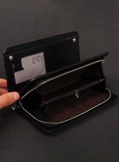 Curewe Kerien Premium Zipper wallet Black  - Image 4