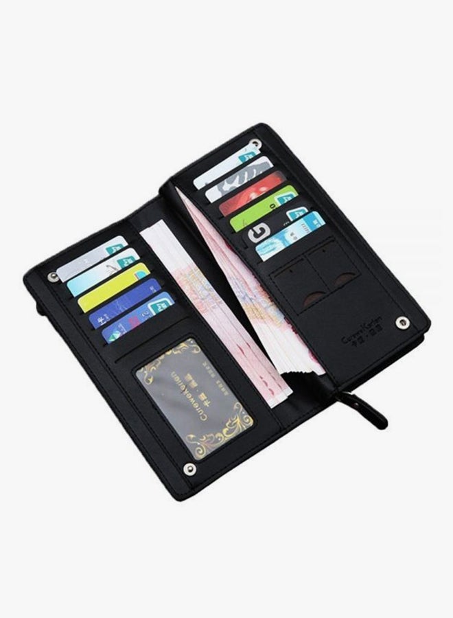 Curewe Kerien Exclusive Zipper Wallet Black - Image 3