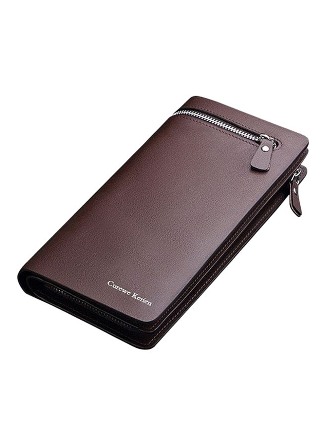 Curewe Kerien - Exclusive Zipper Wallet Brown - Image 1