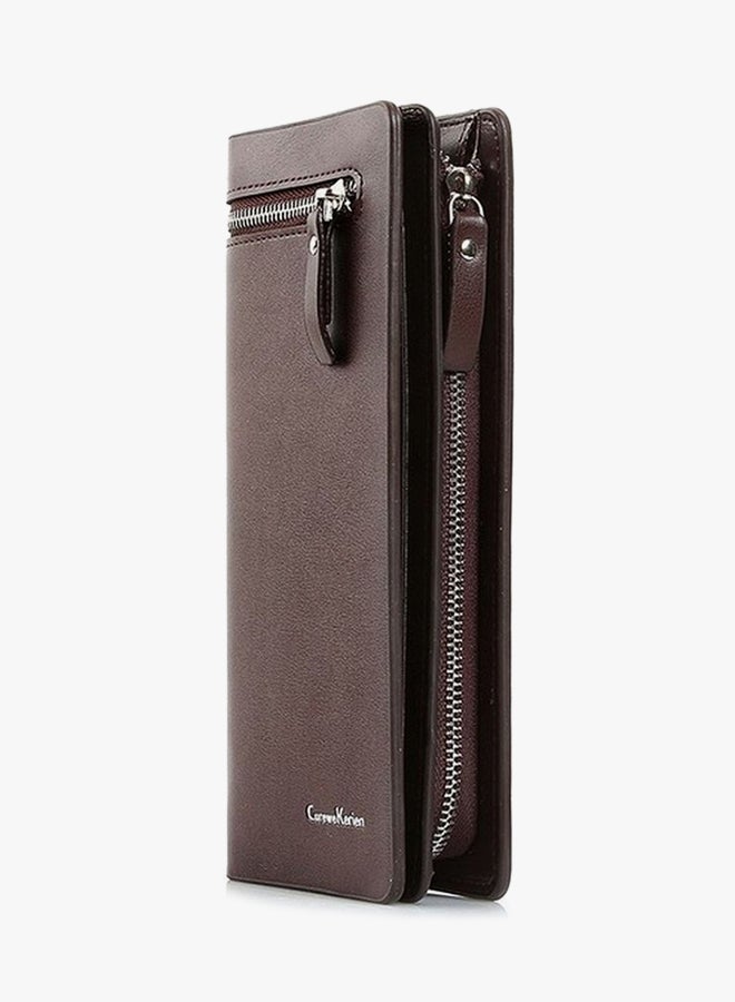 Curewe Kerien - Exclusive Zipper Wallet Brown - Image 1