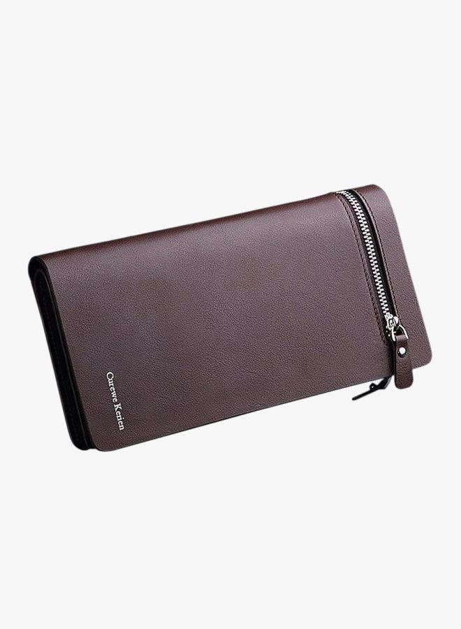 Curewe Kerien - Exclusive Zipper Wallet Brown - Image 1