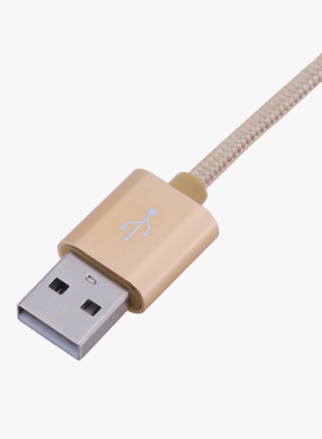 Awei Type-C Data Charging Cable Gold - Image 5