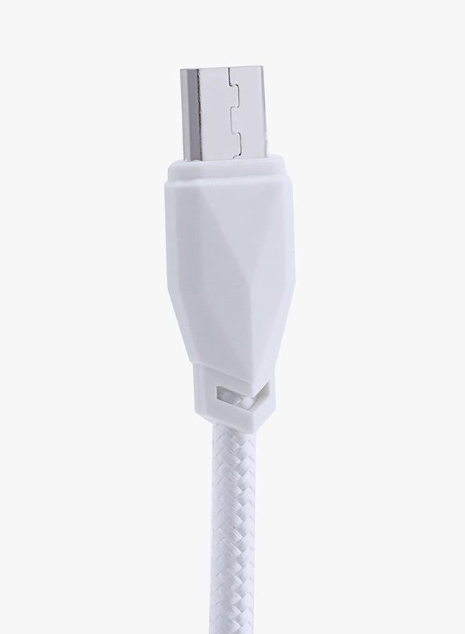Awei Micro USB Data Cable White - Image 2