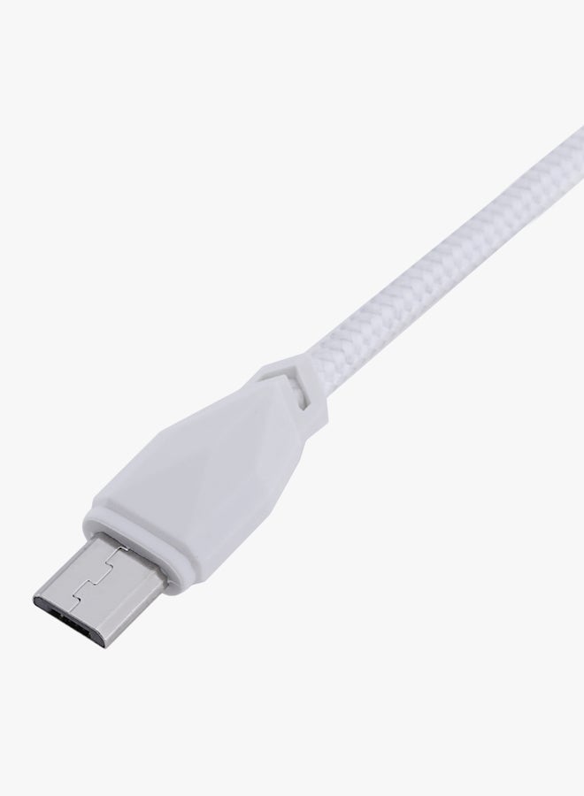 Awei Micro USB Data Cable White - Image 5