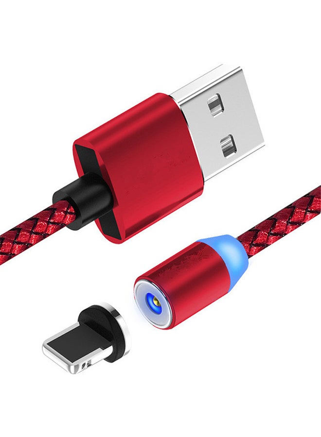 Micro USB Magnetic Charging Cable Red