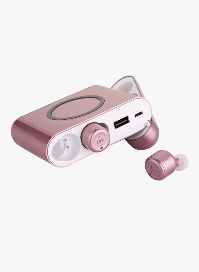 Generic - X4T Bluetooth In-Ear Earphones With Mic Light Pink - Image 1