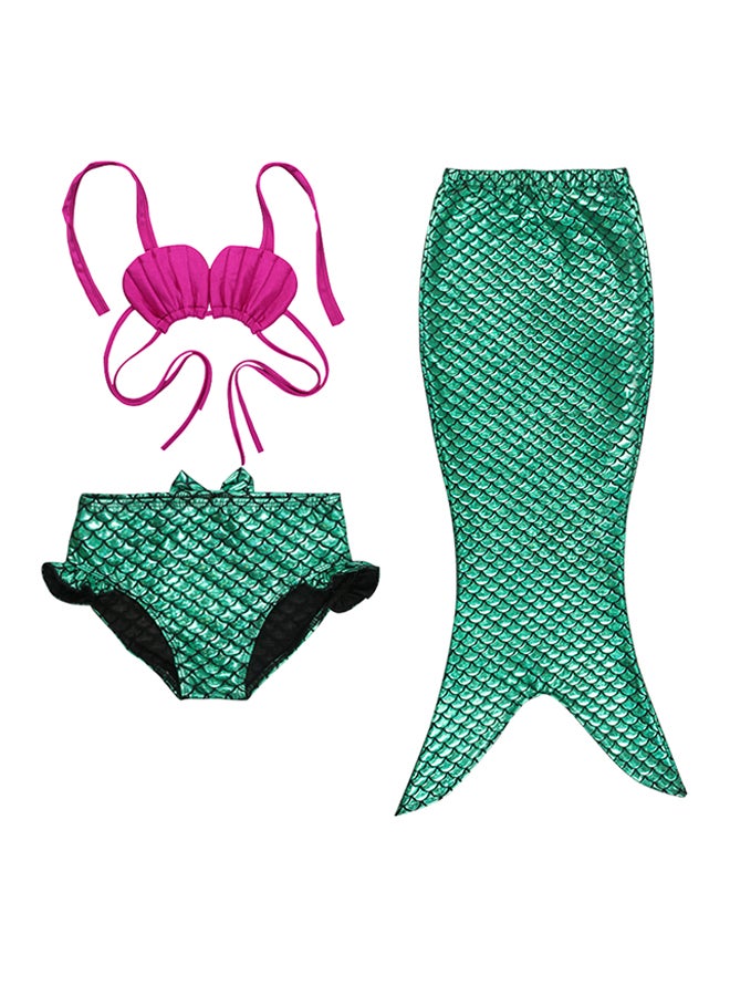 Fancy Mermaid Tail Bikini Set