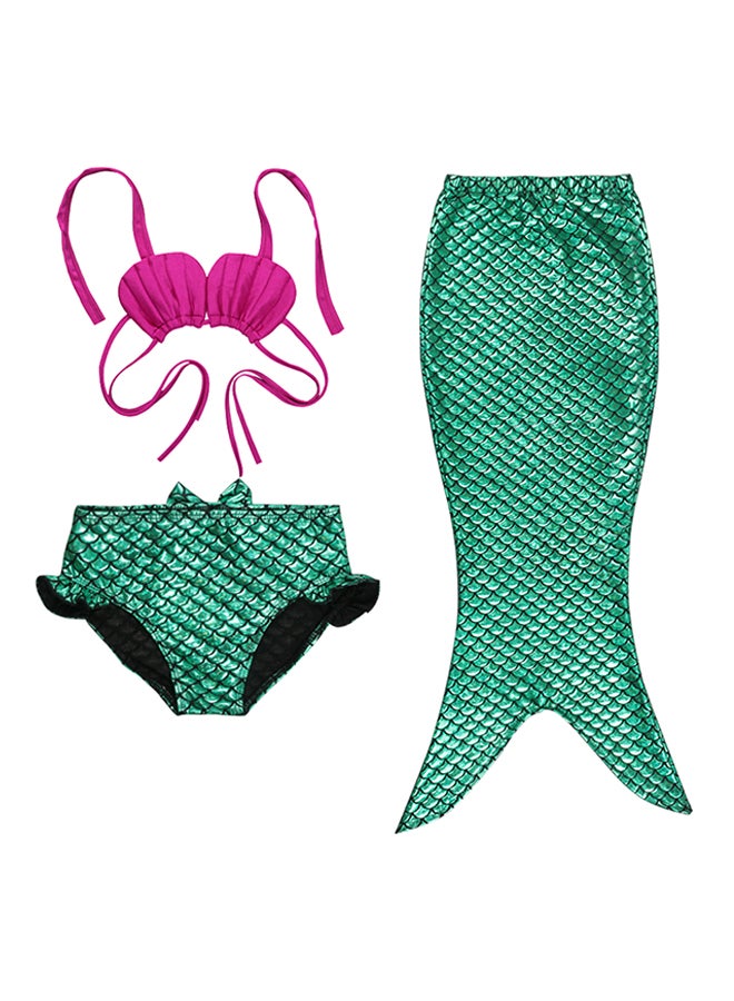 Fancy Mermaid Tail Bikini Set