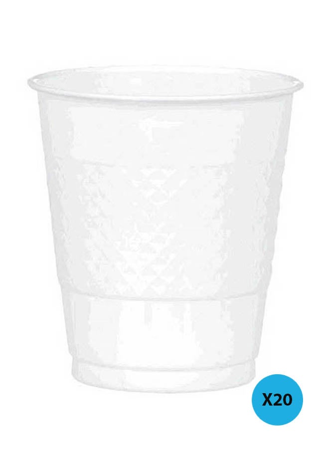 Amscan 20-Piece Plastic Cup Set