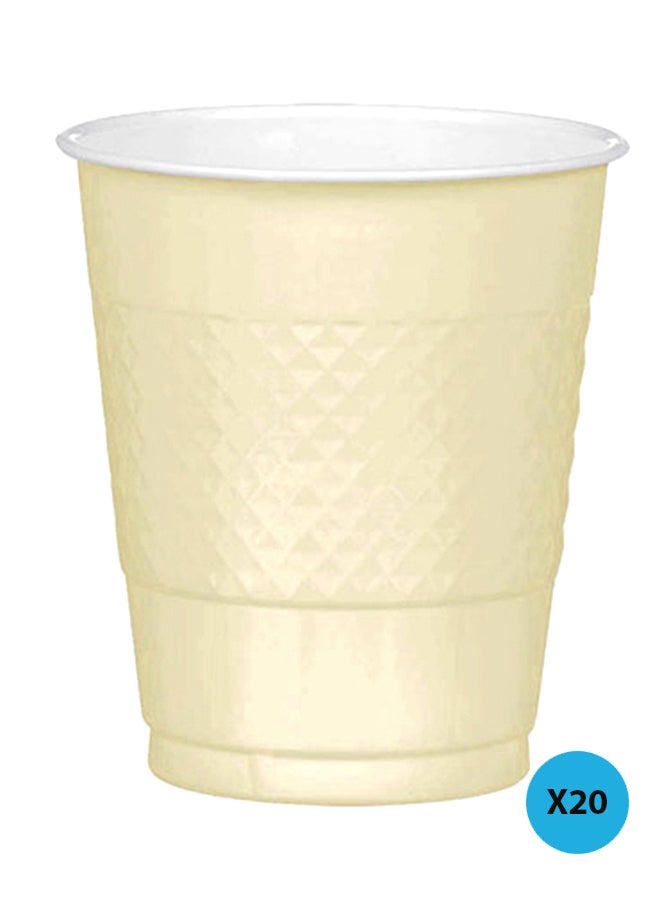 Amscan Pack Of 20 Plastic Cups