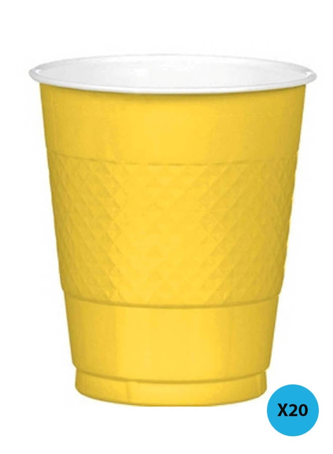 Amscan 20-Piece Plastic Cup