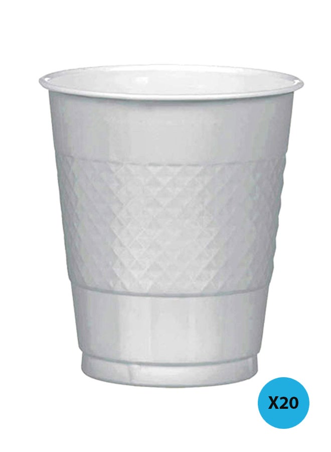 Amscan 20-Piece Decorative Plastic Cup