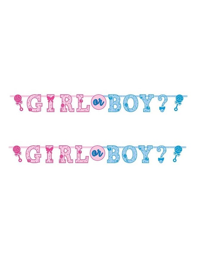 أمسكان مجموعة لافتات حروف من قطعتين