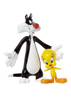 Sylvester And Tweety Bendable Figure Set