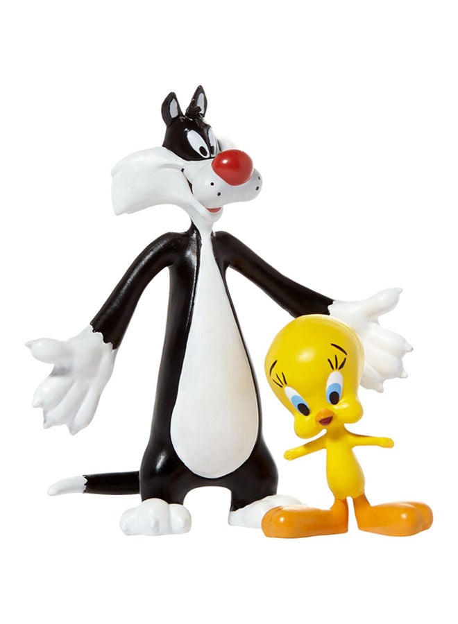 Looney Tunes - Sylvester And Tweety Bendable Figure Set - Image 1