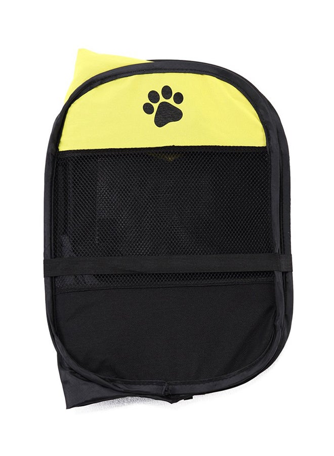 أوتاد منزل محاط بسياج مثمن الشكل للكلاب أصفر Medium - Image 3