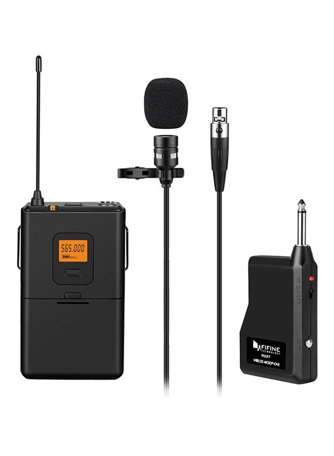 fifine Fifine 20-channel Uhf Wireless Lavalier Lapel Microphone System 150 g N15764614A