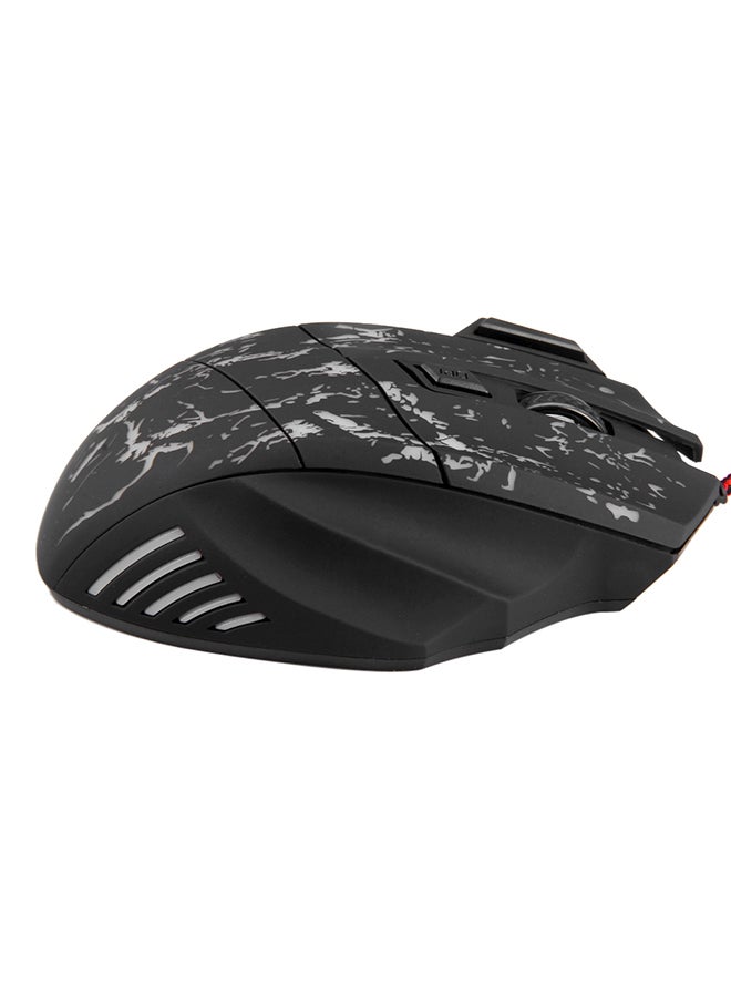 Generic - LED USB Wired Gaming Mouse Black - Image 1