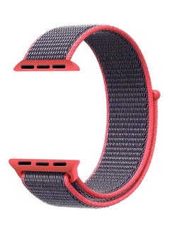 Replacement Nylon Band For Apple Watch Series 3/2/1 38mm Red