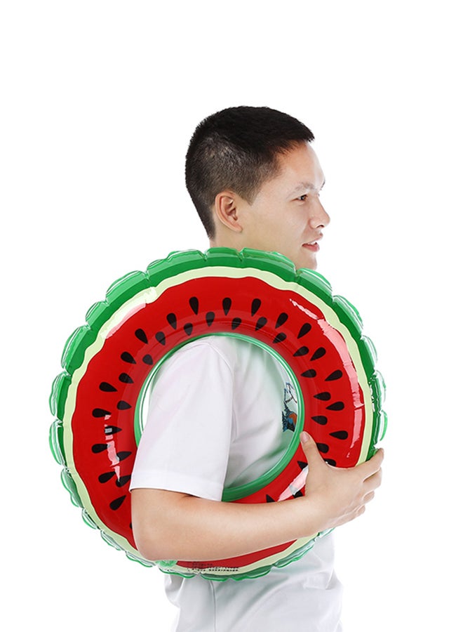 Watermelon Inflatable Swimming Ring - Image 4
