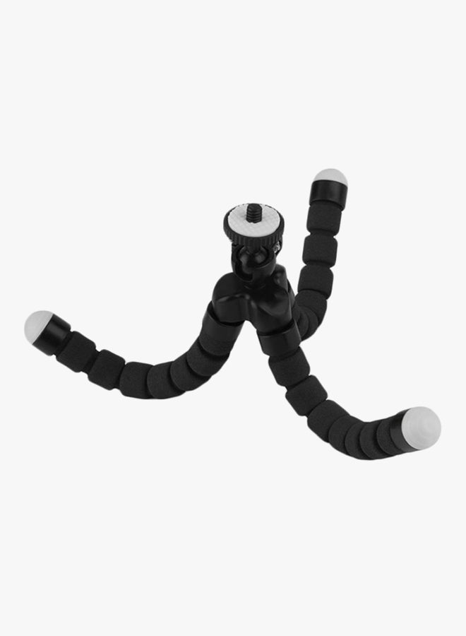 حامل ثلاثي صغير مرن بتصميم أخطبوط أسود - Image 2