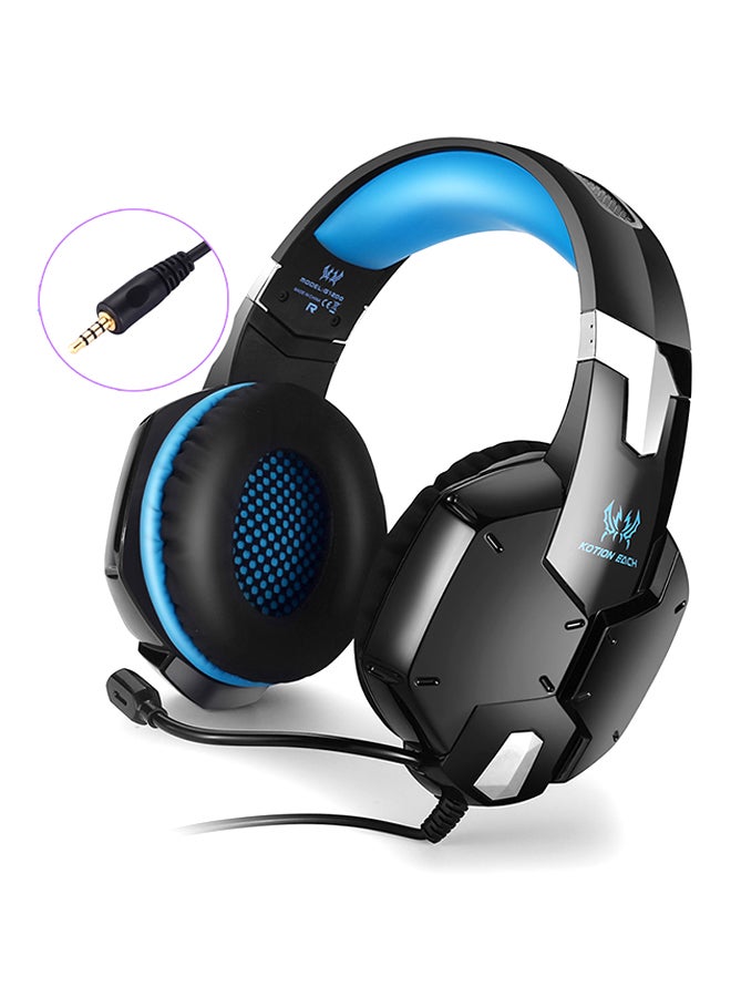KOTION EACH Stereo Bass Over-Ear Gaming Wired Headset With Microphone For PS4/PS5/XOne/XSeries/NSwitch/PC - Image 2