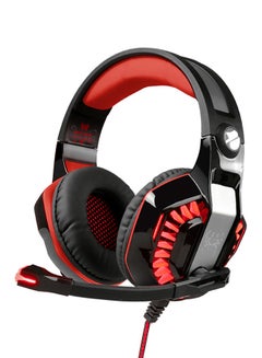G2000 Gaming Headset Earphone 3.5mm Jack With LED Backlit And Mic Stereo Bass Noise Cancelling For Computer Game Player