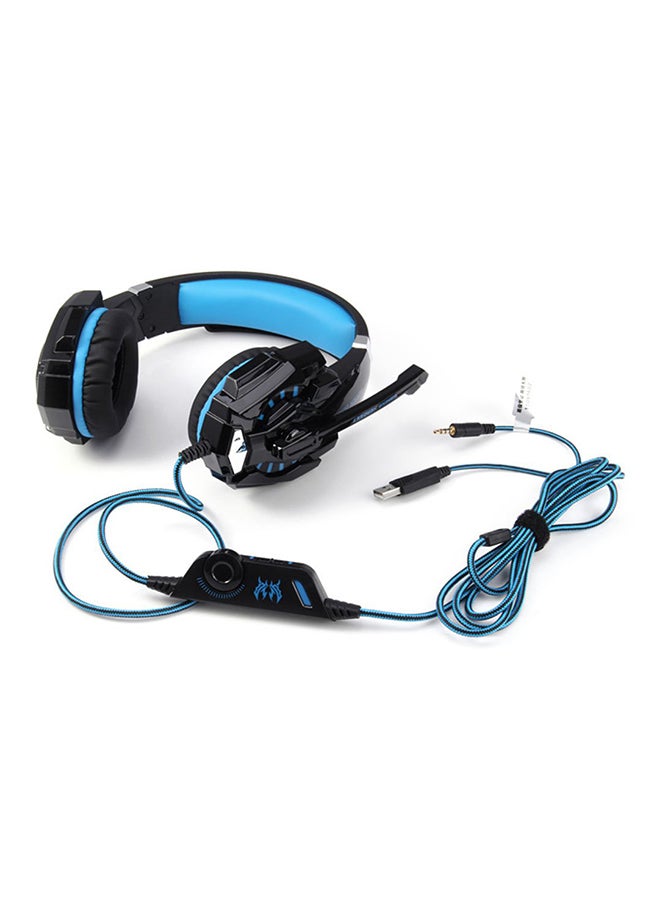 KOTION EACH Wired Over-Ear Gaming Headset With Microphone For PS4/PS5/XOne/XSeries/NSwitch/PC - Image 3
