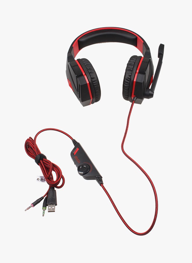 KOTION EACH Stereo Surround Over-Ear Gaming Wired Headset With Microphone For PS4/PS5/XOne/XSeries/NSwitch/PC - Image 2