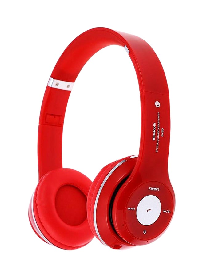 Wireless Over-Ear Headphones Red - Image 1