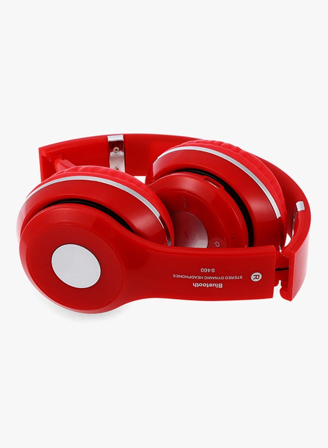Wireless Over-Ear Headphones Red - Image 2