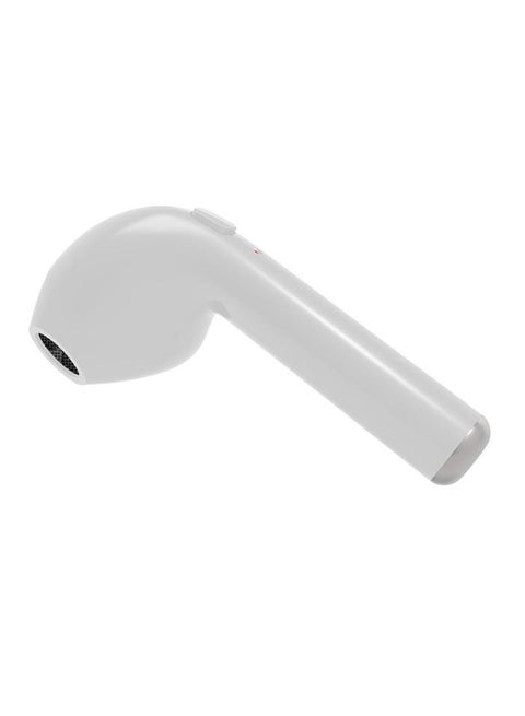 Universal Bluetooth Wireless In-Ear Single Headphone White
