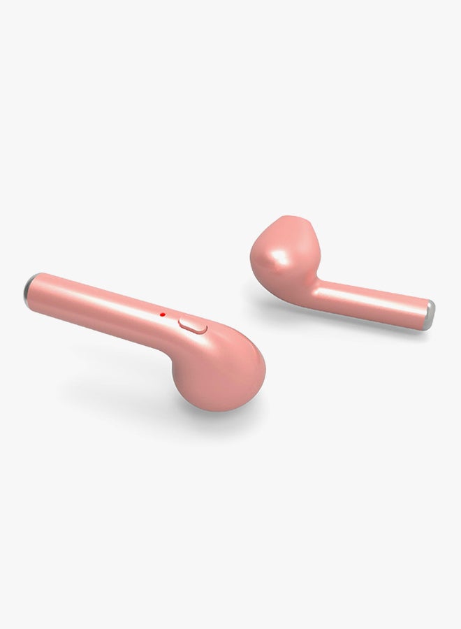 Generic - Universal Wireless Bluetooth Earbud With Mic Rose Gold - Image 1