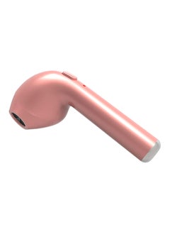 Universal Wireless Bluetooth Earbud With Mic Rose Gold