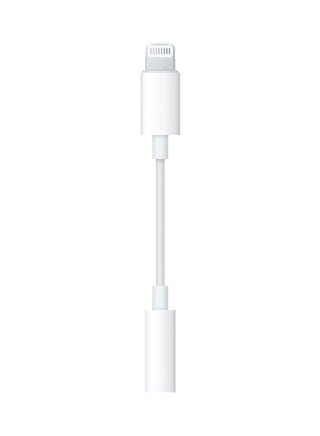 Lightning To 3.5mm Female AUX Audio Adapter For iPhone 7 White - v1532025673/N15619661A_1