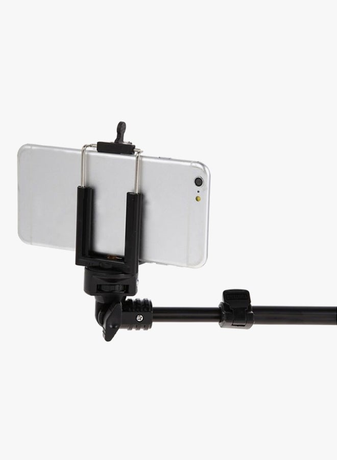 Yungteng Extendable Handheld Monopod Holder Selfie Stick Black  - Image 4