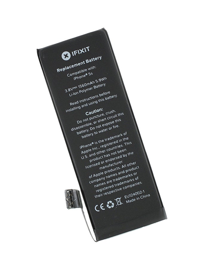 Generic - Replacement Battery For Apple iPhone 5s Black - Image 1