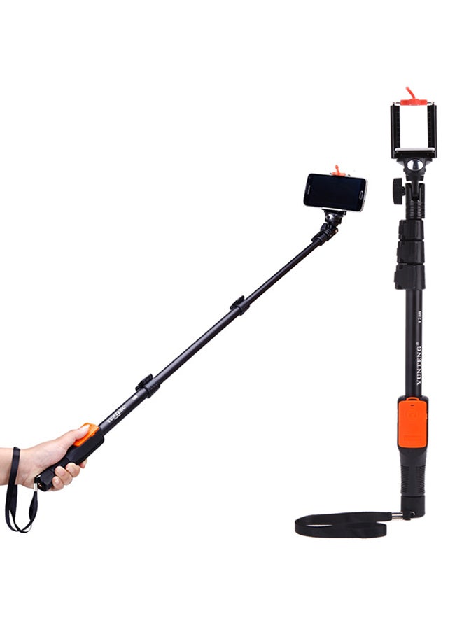 Yungteng Extendable Handheld Monopod Selfie Stick With Shutter Remote Black  - Image 1