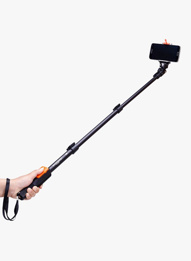 Yungteng Extendable Handheld Monopod Selfie Stick With Shutter Remote Black  - Image 3