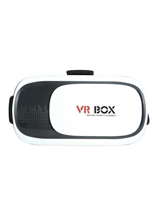 VR Box 3D Adjust Glasses VR Headset Black/White  - Image 1