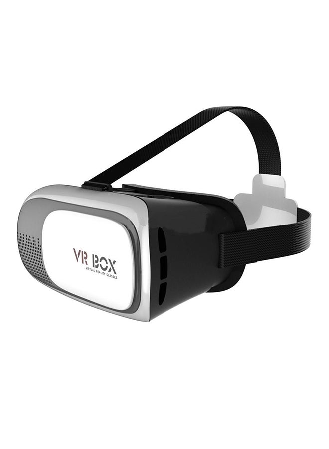 VR Box 3D Adjust Glasses VR Headset Black/White  - Image 2