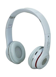 Bluetooth On-Ear Headphones White