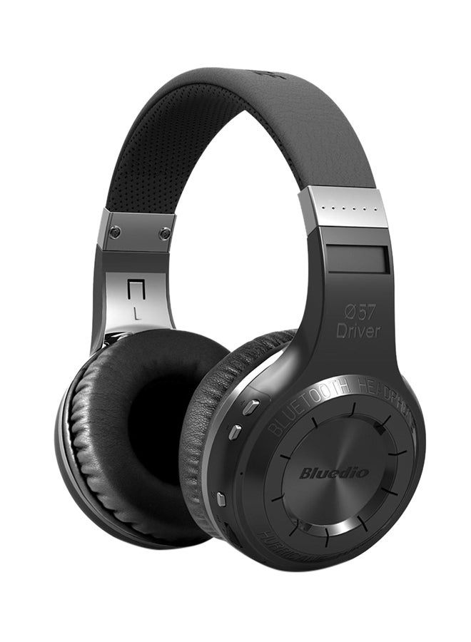 Bluedio - Bluetooth Wireless On-Ear Headphone Black/Grey - Image 1