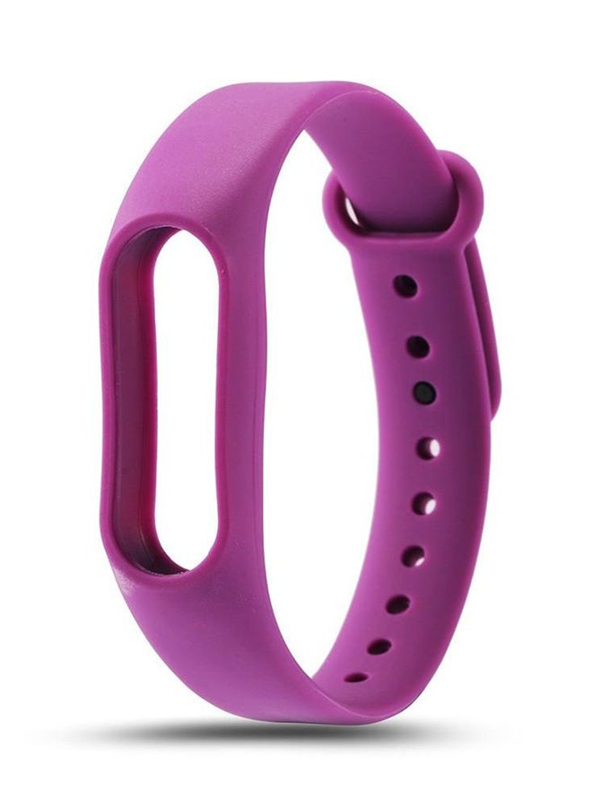 Hour Bar Strap For Xiaomi Mi Band 2 Purple