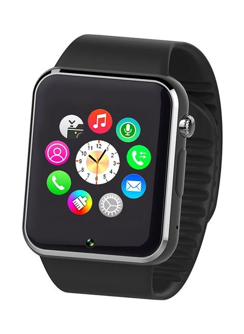 Bluetooth Smartwatch With SIM Support Black