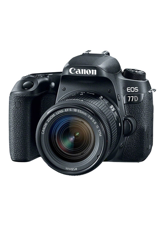 EOS 77D DSLR Camera With Lens Kit